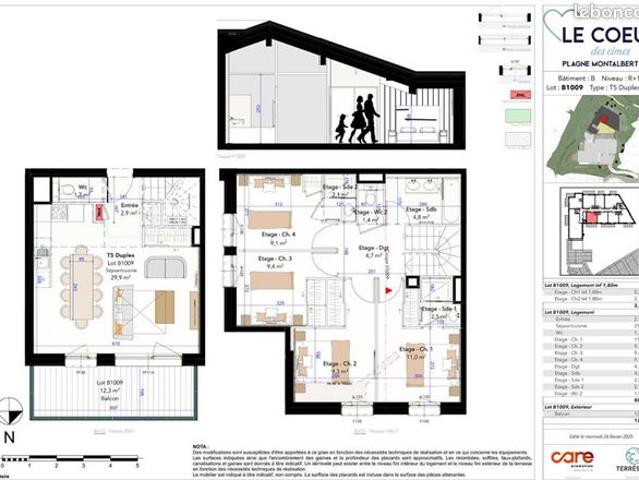 Appartement 5 pièces 91 m²
