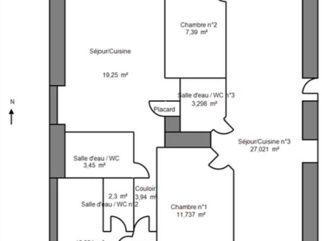 Appartement 5 pièces 92 m²