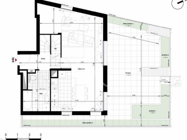 Appartement 5 pièces 96 m²
