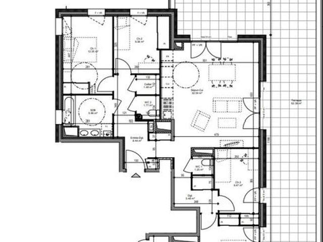 Appartement 5 pièces 101 m²
