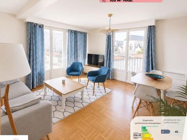 Appartement 5 pièces 105 m²