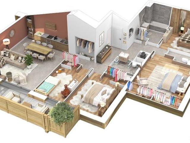 Appartement 5 pièces 108 m²
