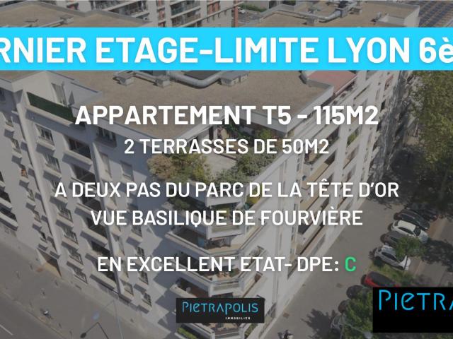 Appartement 5 pièces 115 m²