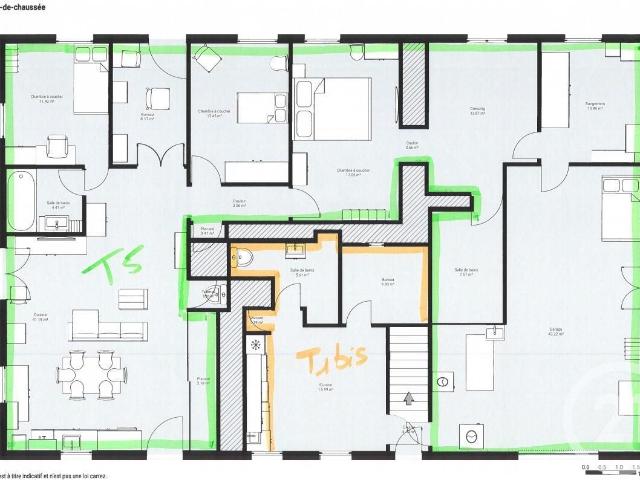 Appartement 5 pièces 124 m²