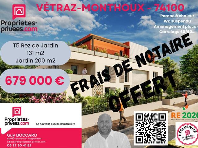 Appartement 5 pièces 131 m²