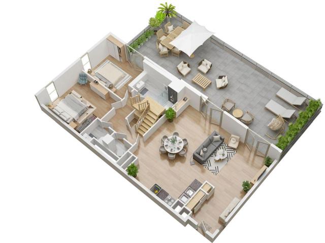 Appartement 5 pièces 144 m²