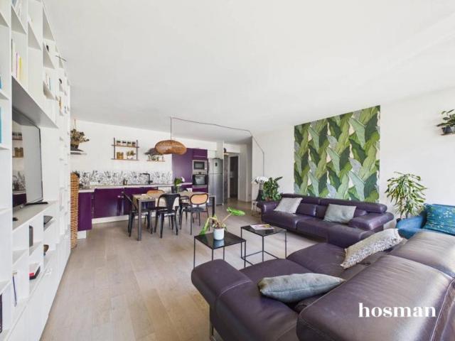 Appartement 5 pièces de 97m² traversant Vue dégagée Avenue Gambetta, Paris