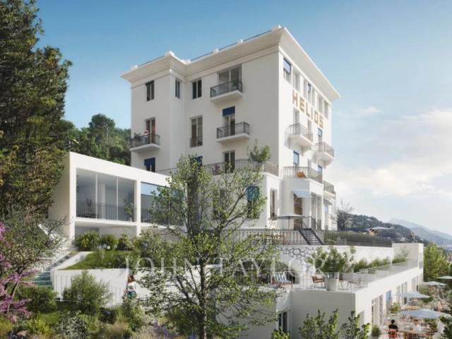 Appartement 5 pièces, grand jardin, vue mer, montagne et village