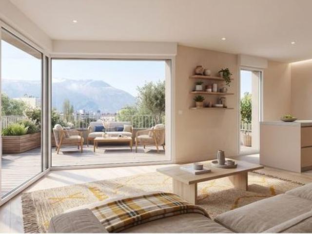 Appartement 5 pièces Grenoble à 11 min à vélo du centre historique