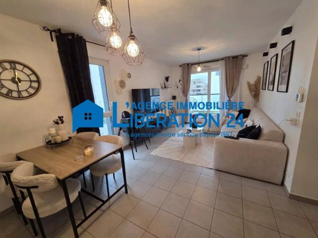 APPARTEMENT 63m² + parking privé
