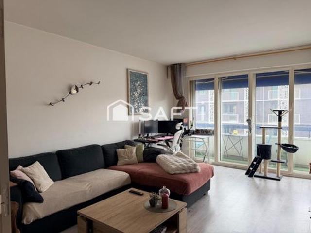 Appartement 61m2 + balcon entre gare & plateau
