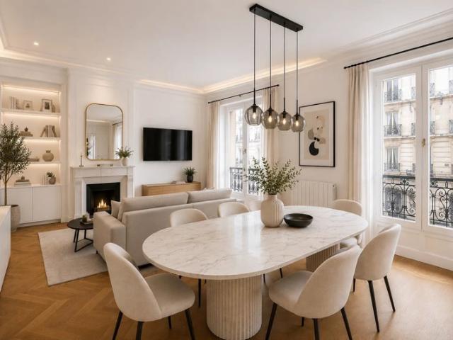 appartement 64m2 métro Villiers