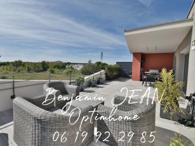 Appartement 66m² avec terrasse de 56 m² – Sérignan, à 500 m de Valras Plage