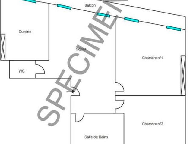 Appartement 6 pièces 115 m²