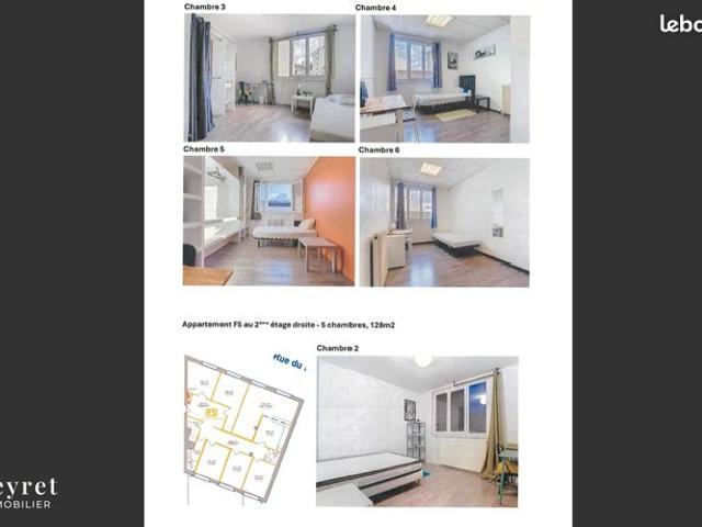 Appartement 6 pièces 128 m²