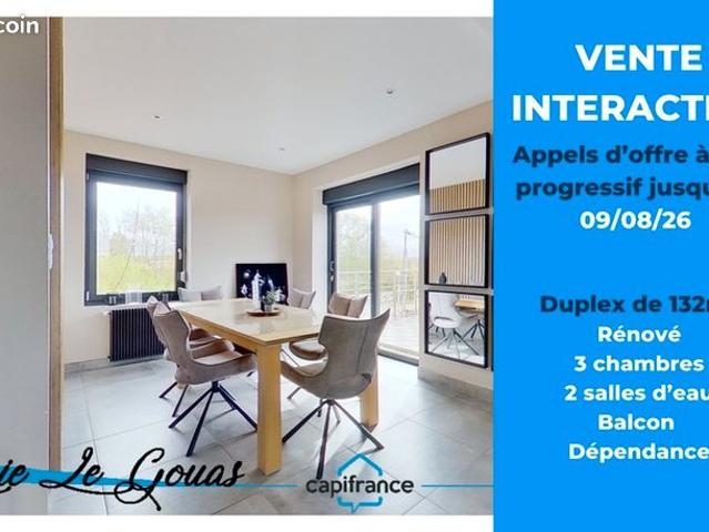 Appartement 6 pièces 132 m²