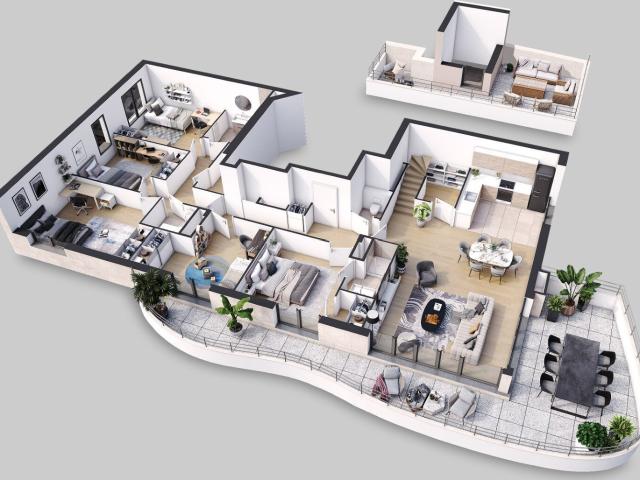 Appartement 6 pièces 139 m²