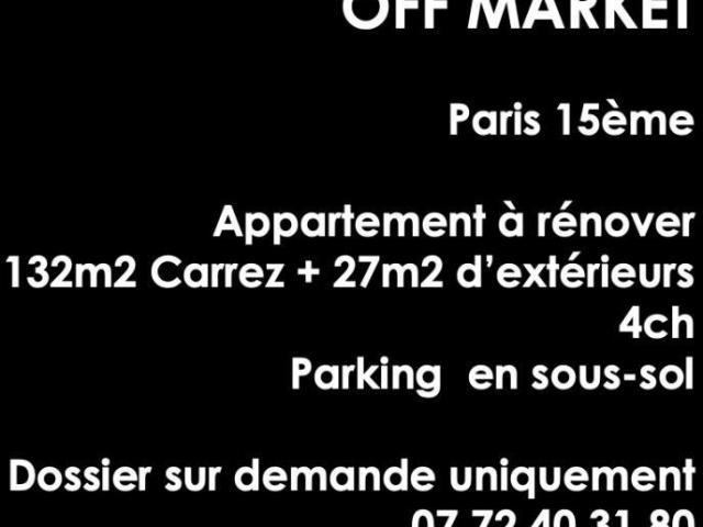 Appartement 6 pièces 132 m²