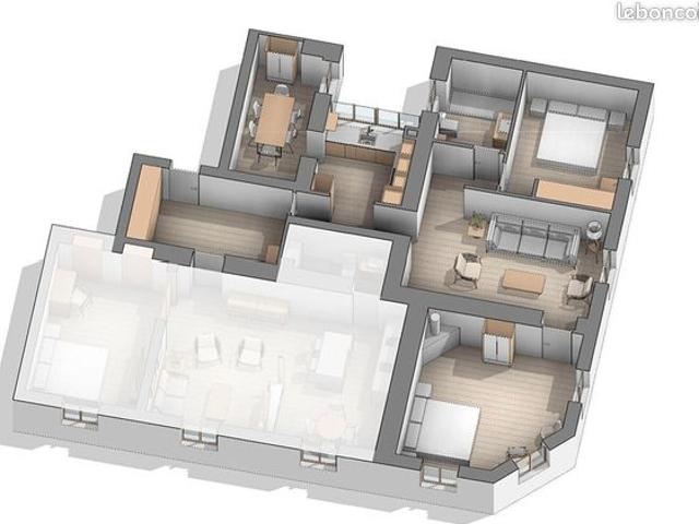 Appartement 6 pièces 169 m²