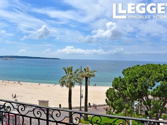 Appartement 6 Pièces Avec Vue Mer Panoramique Cannes Croisette