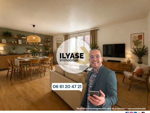 Appartement 77 m2 3 pièces
