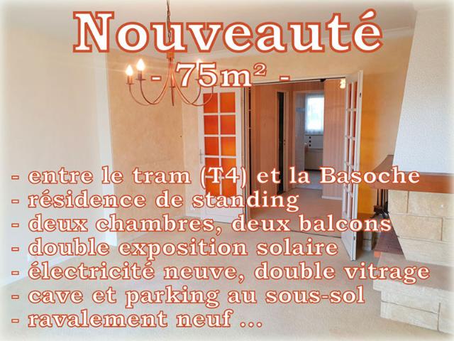 Appartement 75 m2 3 pièces