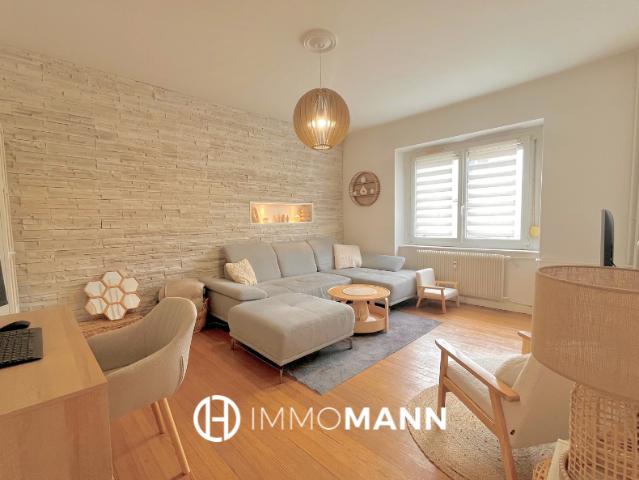 Superbe lumineux 3P avec 2 balcons