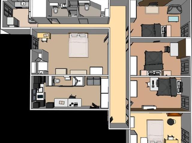 Appartement 7 pièces 125 m²