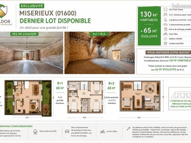 Maison 7 pièces 130 m²
