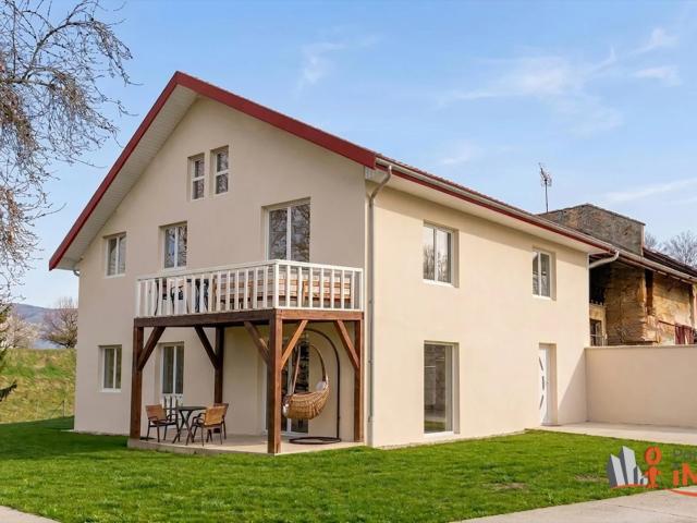 Appartement 80 m² + terrasse 14 m² et jardin 200 m²