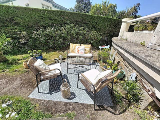 Appartement 81 m² avec terrasse et jardin en hyper centre de Dinard