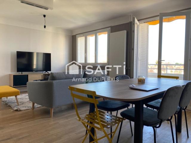 Appartement 81 m² chambres