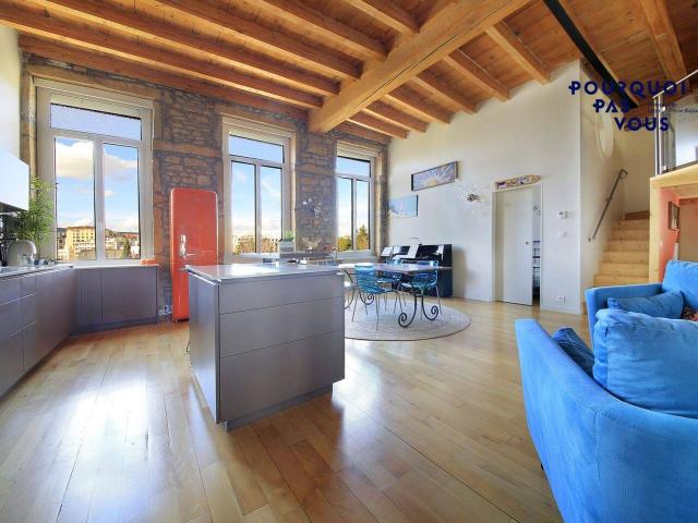 Appartement 87 m2 Lyon 4ème