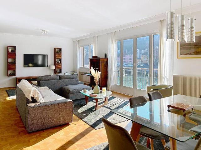 APPARTEMENT 84M² AVEC VUE IMPRENABLE SUR LA SAÔNE