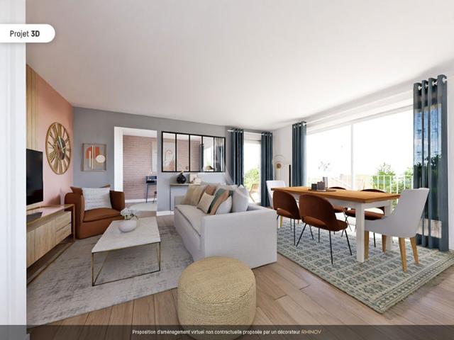 Appartement 86 m2 4 pièces