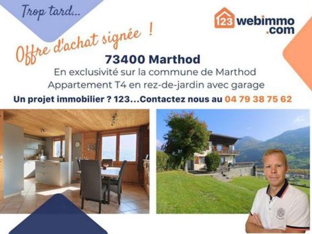 Appartement 92m² Marthod