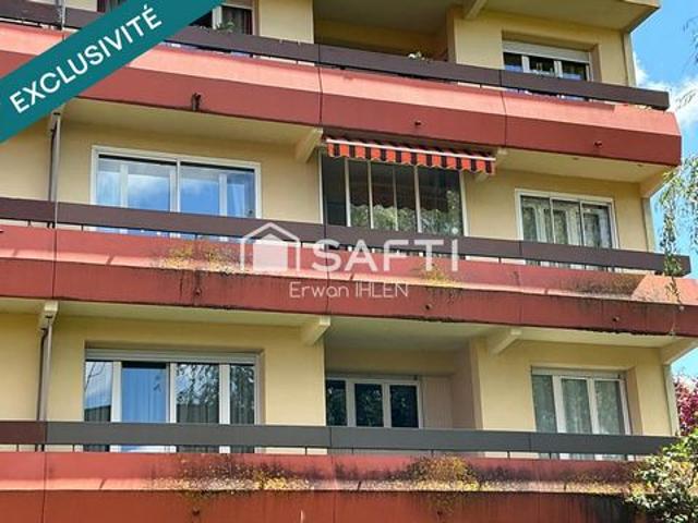 Appartement 96 M2, 4 pièces,3 chambres,balcon terrasse
