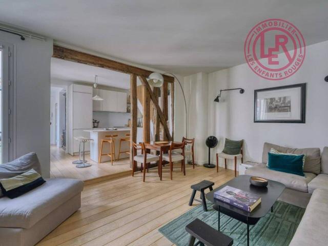 Appartement 105 m2 Paris 2ème