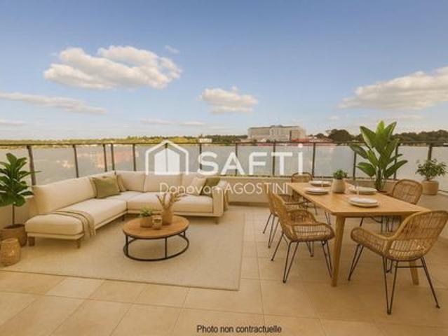 Appartement 105 m² avec grande terrasse de 80m²