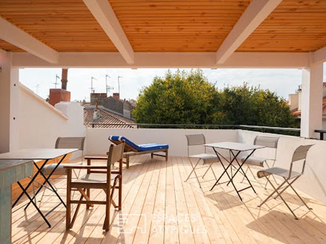 Appartement contemporain avec terrasse