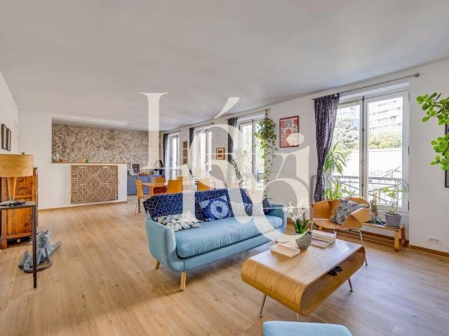 Appartement 108 m2 Paris 13ème