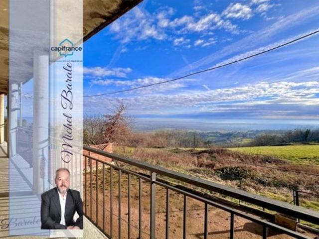 Appartement 108m2, 6 pièces à POLLIONNAY 69 4 chambres, 1 bureau et grand terrain
