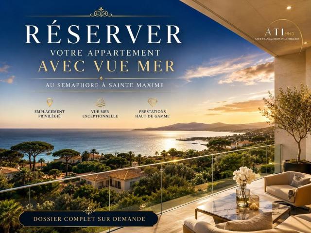 Appartement 123m ² 123m² Sainte Maxime