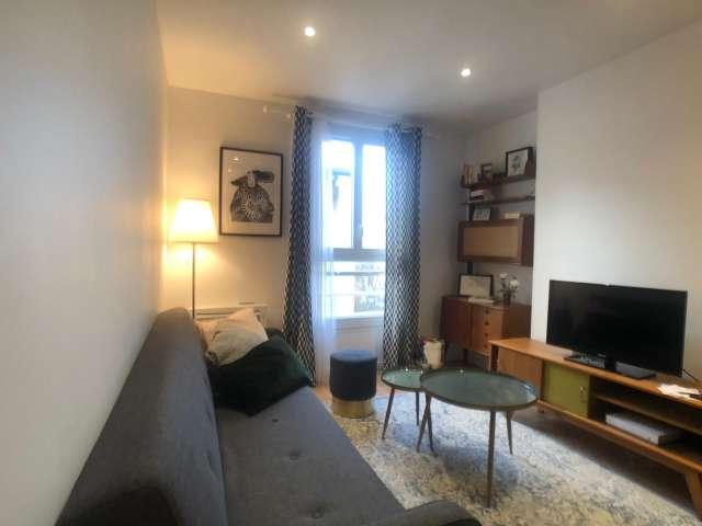 Appartement 1 chambre chic à louer, 19e arrondissement