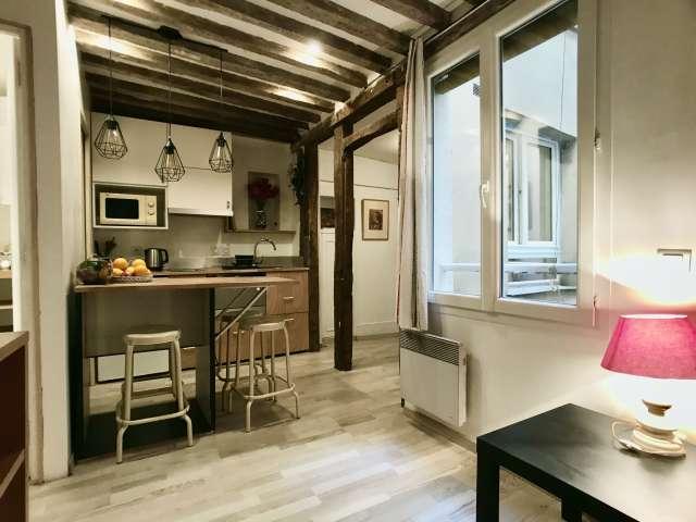 Appartement 1 chambre à louer à Montorgueil Paris