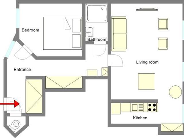 Appartement 1 chambre à Saint Gervais, Paris