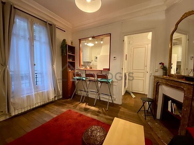 Appartement 1 chambre meublé avec concierge Montmartre Paris 18°