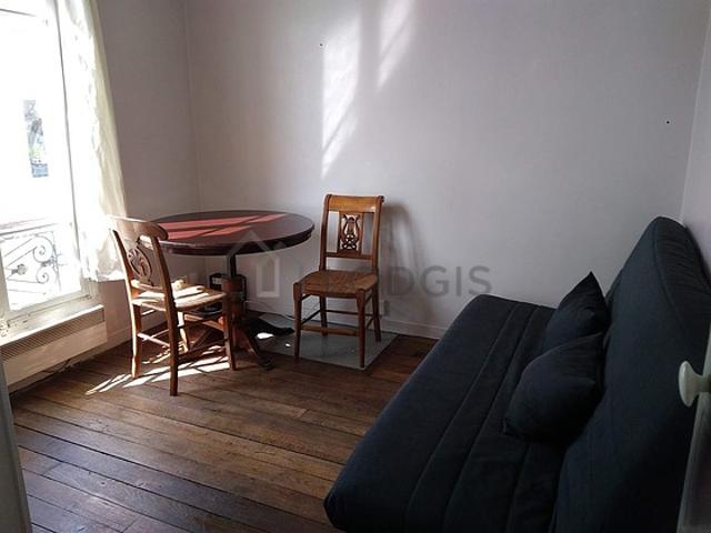 Appartement 1 chambre meublé avec concierge et local à vélos Montmartre Paris 18°