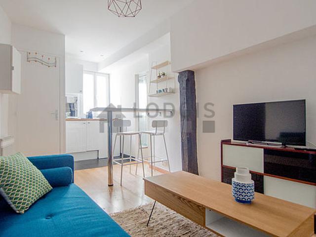 Appartement 1 chambre meublé avec concierge Le Marais Paris 3°