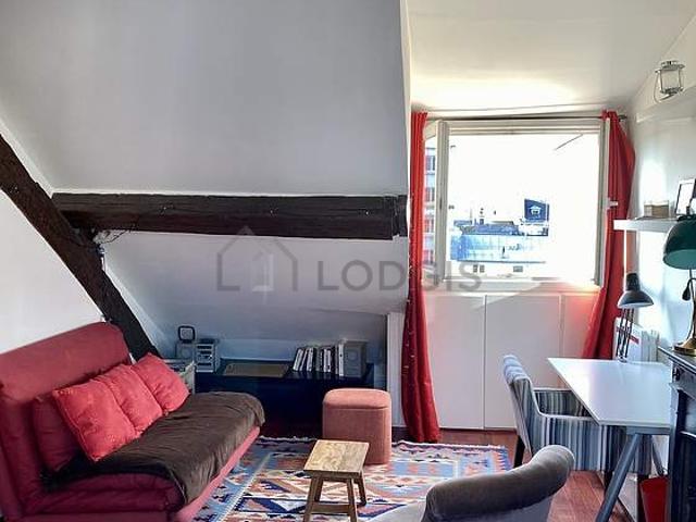 Appartement 1 chambre meublé avec cheminée Notre Dame des Champs Paris 6°